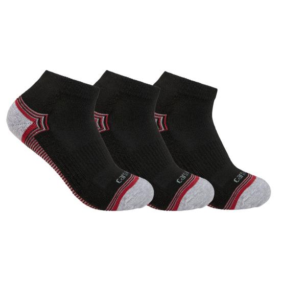 Carhartt Women's Force® Midweight Low Cut Sock 3-Pack Socks Carhartt Black M
