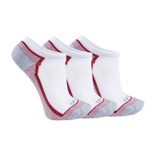 Carhartt Women's Force® Midweight Low Cut Sock 3-Pack Socks Carhartt White M
