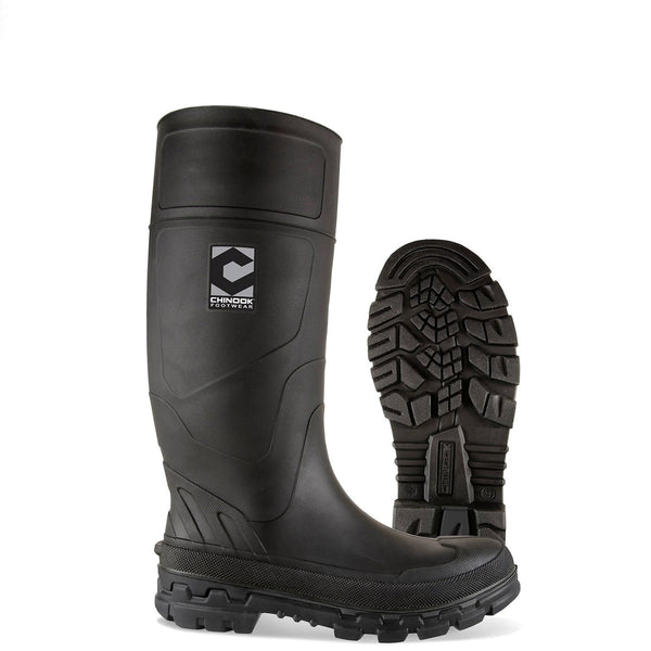 Chinook Kickaxe Soft Toe Men\'s Black Work Boots US Size 9 NWOT Chinook Men main image 4