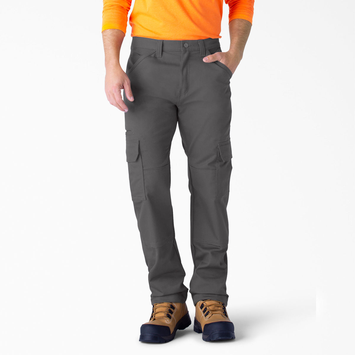 Dickies Men's DuraTech Relaxed Fit Duck Cargo Pant Pants Dickies Slate 30 30 Inseam