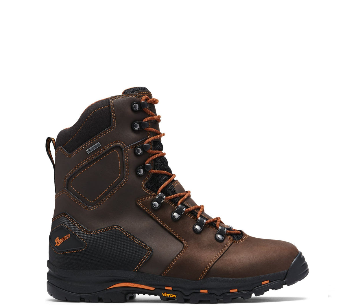 Danner Men&#39;s Vicious 8&quot; Waterproof EH Comp Toe Work Boot - Work World - Workwear, Work Boots, Safety Gear