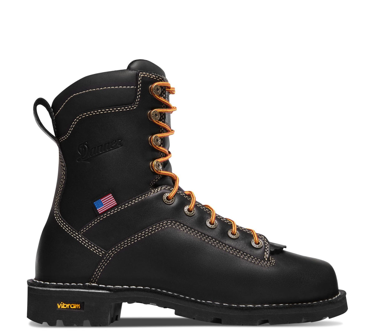 Danner Men&#39;s Quarry USA 8&quot; Waterproof EH Alloy Toe Work Boot - Work World - Workwear, Work Boots, Safety Gear