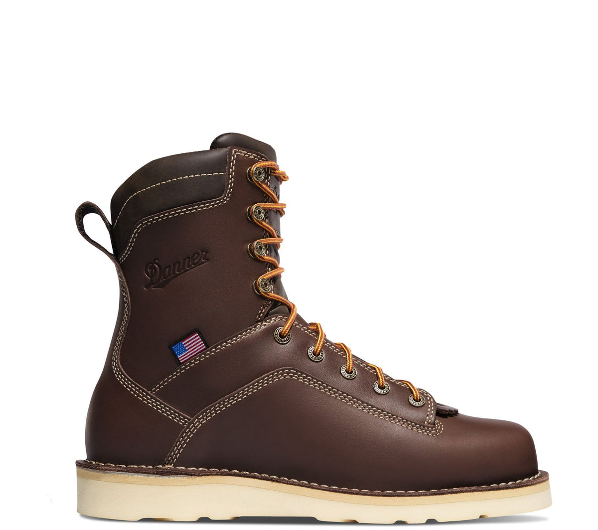 Danner Men&#39;s Quarry USA 8&quot; Waterproof Wedge Boot - Work World - Workwear, Work Boots, Safety Gear