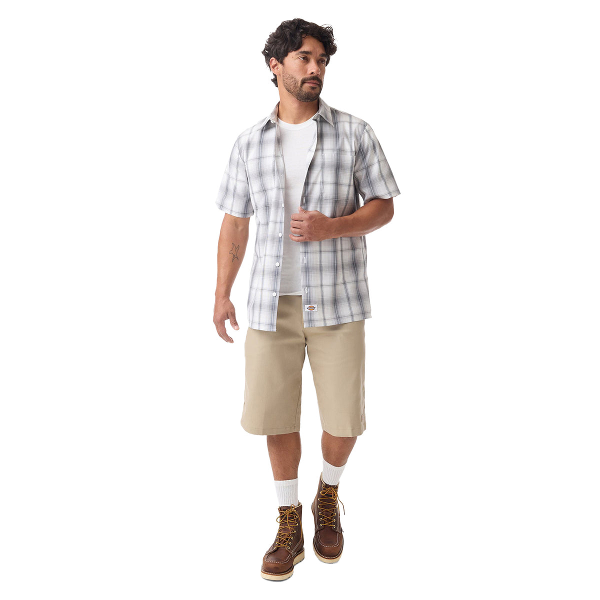 Dickies Men's Plaid Work Shirt Work Shirts Dickies