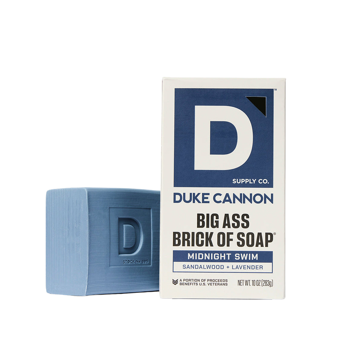 Duke Cannon Midnight Swim Big Ass Brick of Soap Toiletries Duke Cannon Aquatic OS