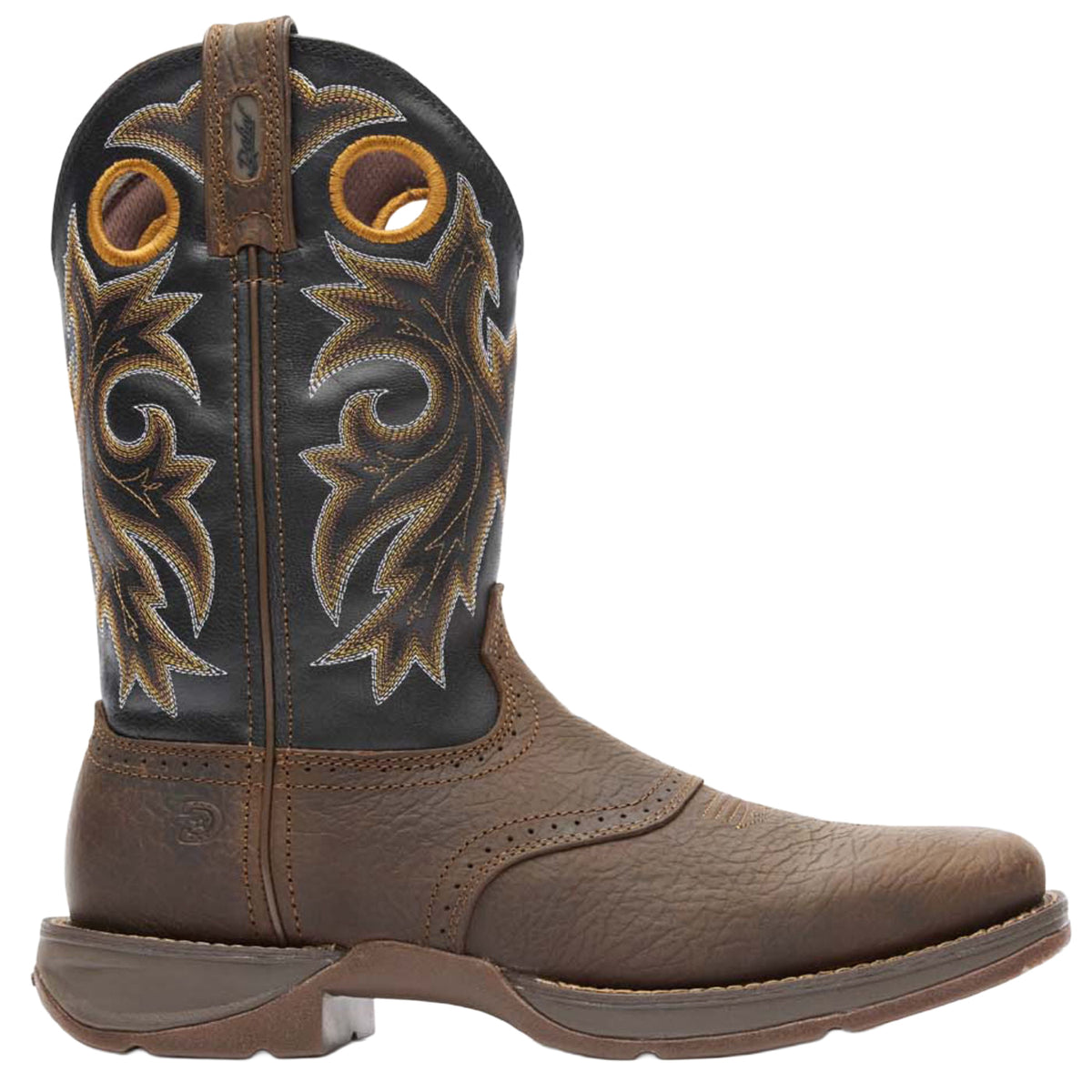 Durango Men's Rebel with InsulKul Soft Toe Work Boot Work Boots Durango Tobacco Leaf Black 10 M