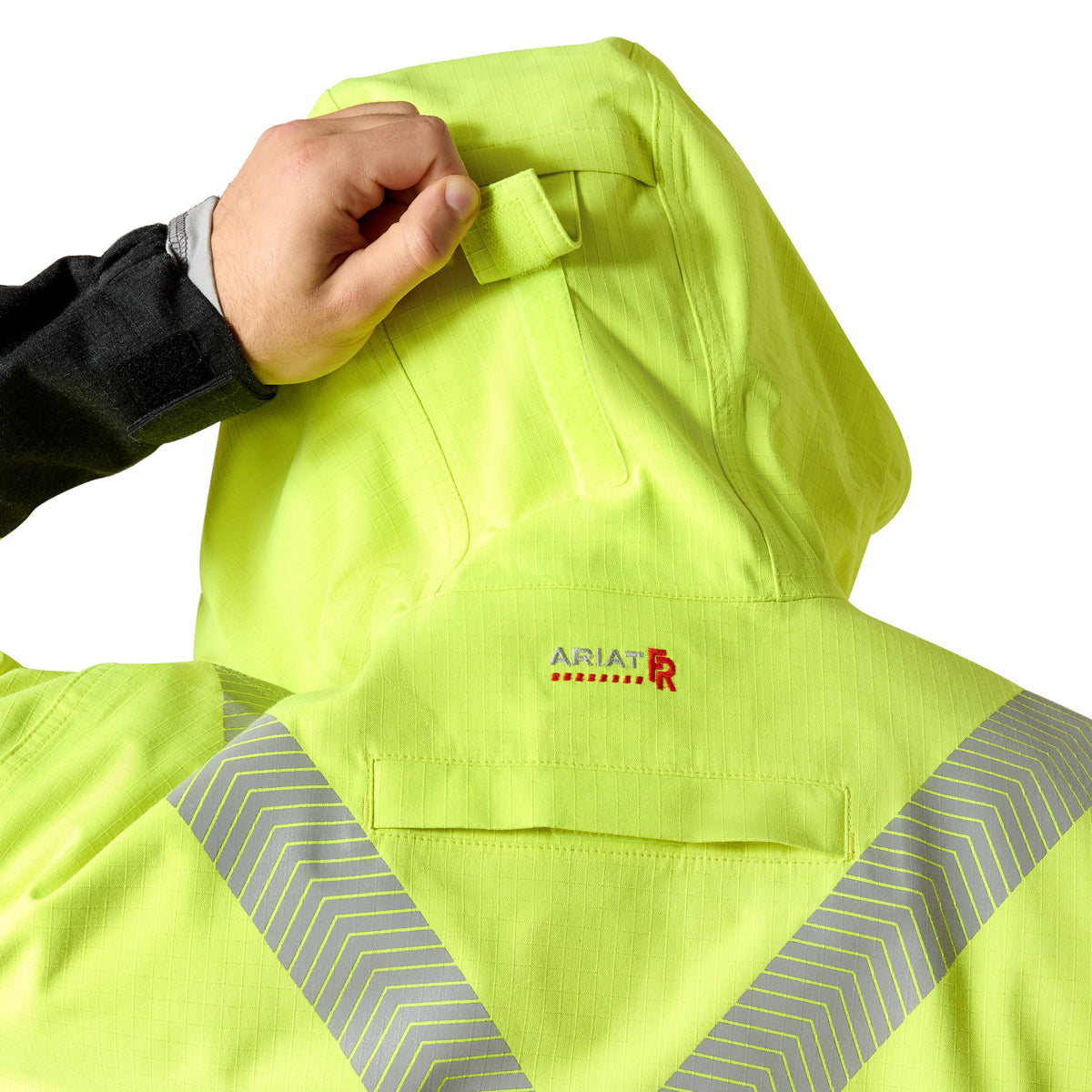 Ariat Men's FR Hi-Vis C3 Waterproof Hooded Jacket