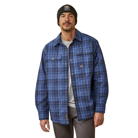 Ariat Men's Rebar Flannel Insulated Shirt Jacket - Work World - Workwear, Work Boots, Safety Gear