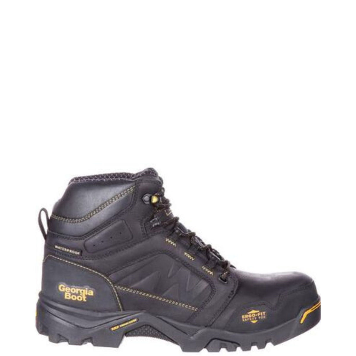 Georgia Boot Men&#39;s Amplitude 6&quot; Waterproof EH Comp Toe Hiker Work Boot - Work World - Workwear, Work Boots, Safety Gear