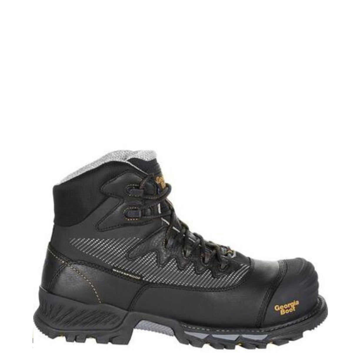 Georgia Boot Men&#39;s Rumbler 6&quot; Waterproof EH Comp Toe Hiker Boot - Work World - Workwear, Work Boots, Safety Gear