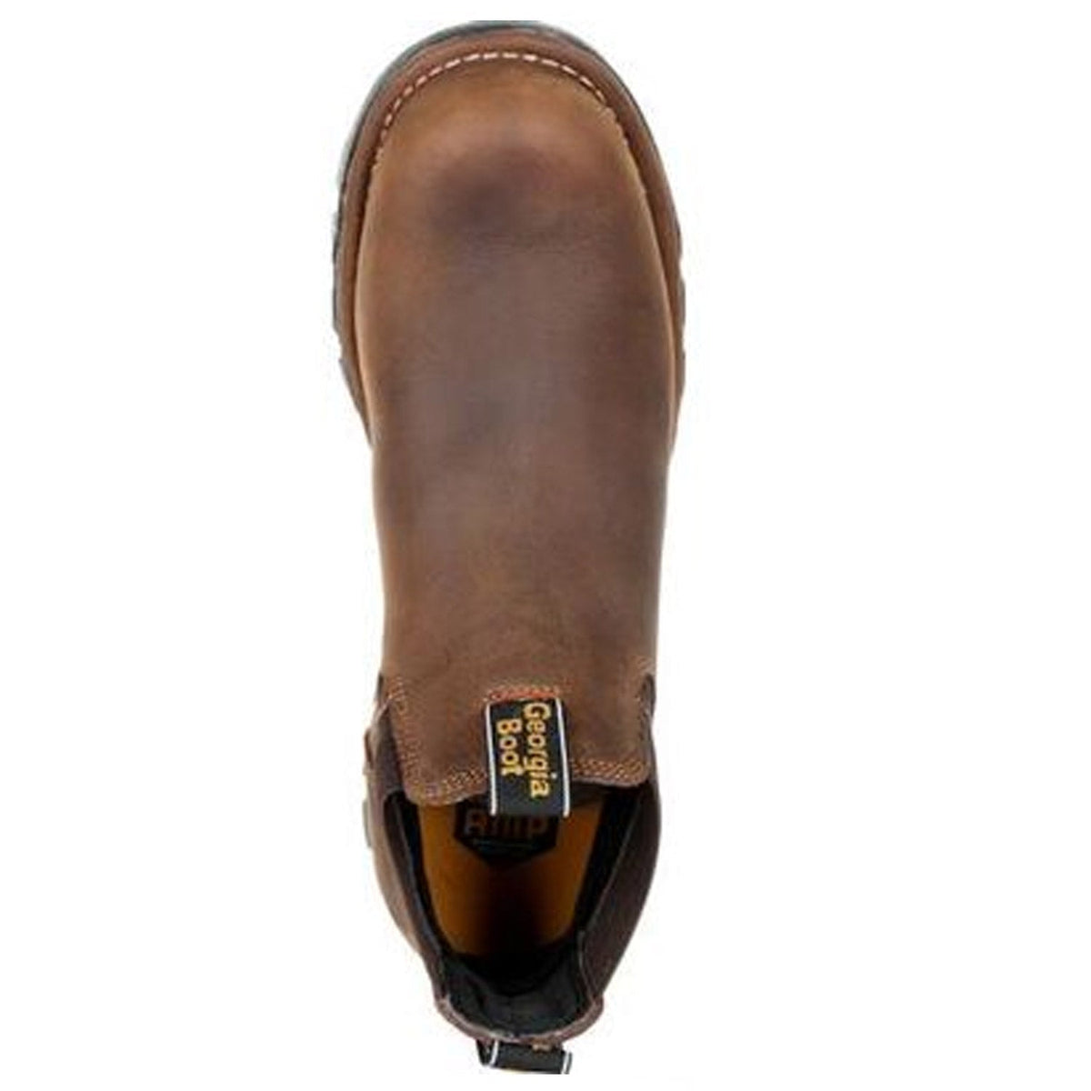Georgia Boot Men's Eagle One 4" Waterproof EH Soft Toe Chelsea Boot Slip-On Shoes & Clogs Georgia Boot