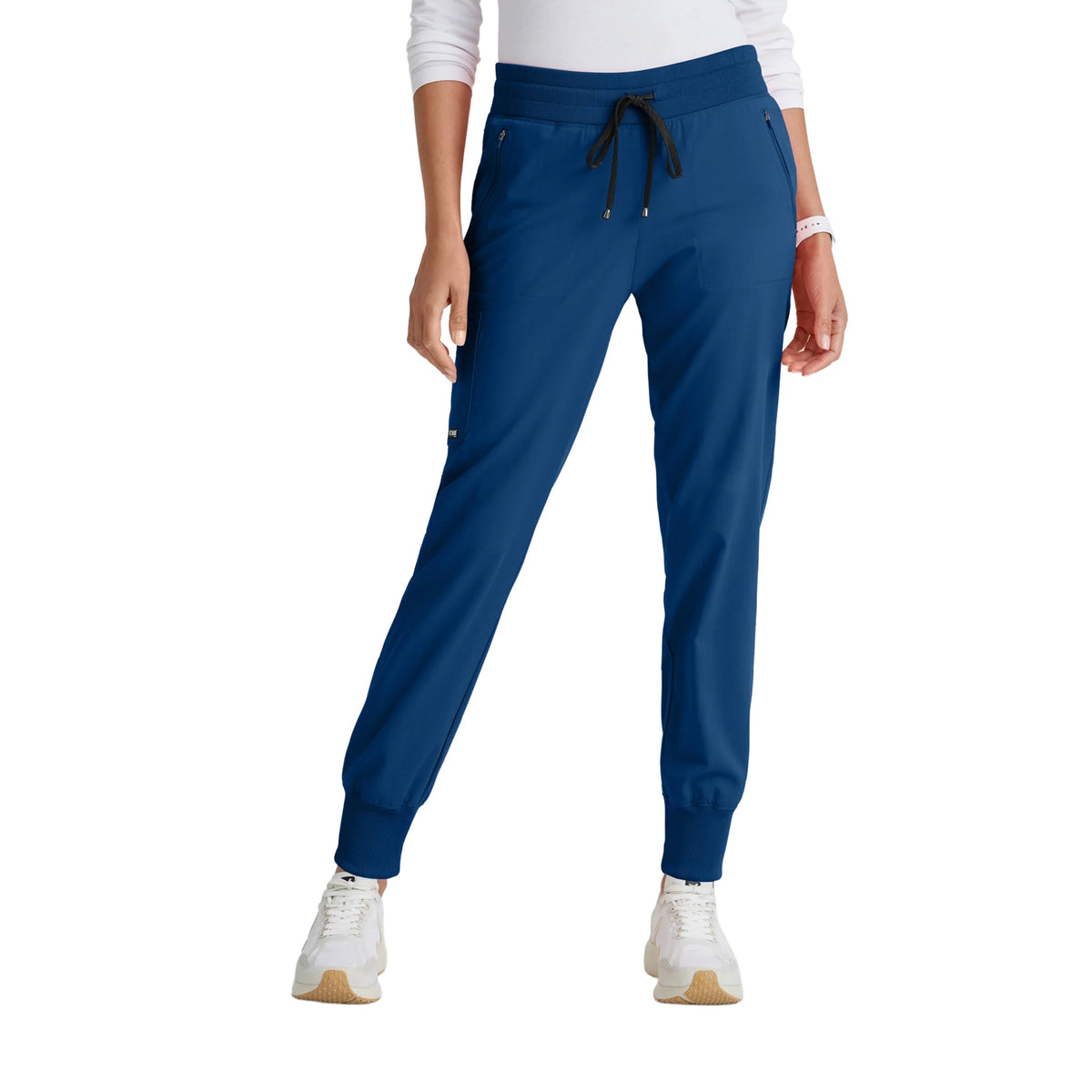 Grey's Anatomy Women's Eden 5 Pocket Scrub Jogger Pant Scrubs Grey's Anatomy Indigo 2XL Reg
