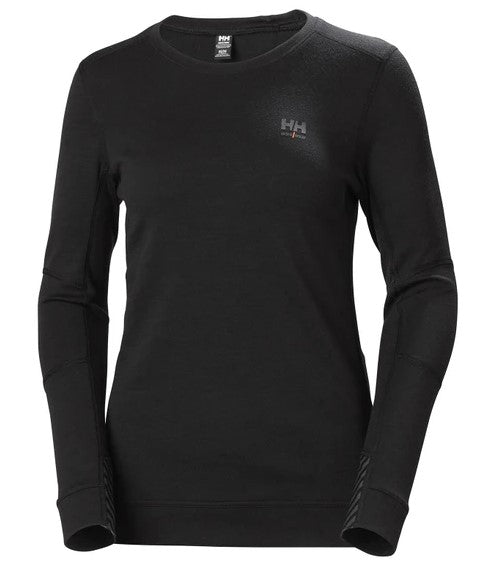 Helly Hansen Women's Lifa® Merino Long Sleeve Base Layer Crew Shirt - Work World - Workwear, Work Boots, Safety Gear