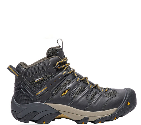 Keen Utility Lansing Mid Waterproof Steel Toe Boots Mens 10EE Wide EH-Rated Men main image 3