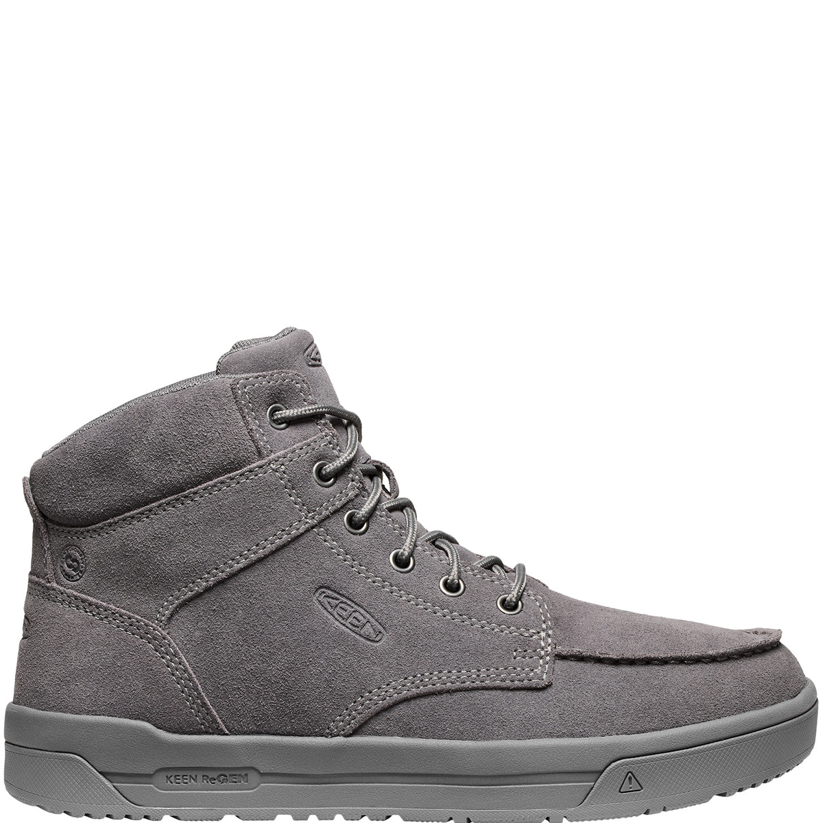 KEEN Utility Men's Gibson Soft Toe Work Shoe Work Shoes KEEN Utility Grey/Steel Grey 10 2E