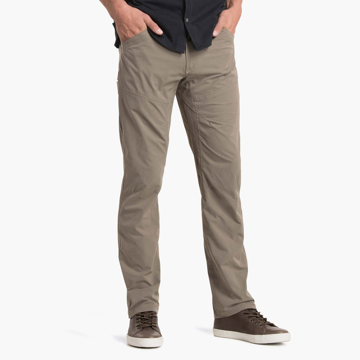 KÜHL UHL Men's Silencr Ripstop 7-Pocket Pant Pants KUHL Storm Khaki 28 32 Inseam