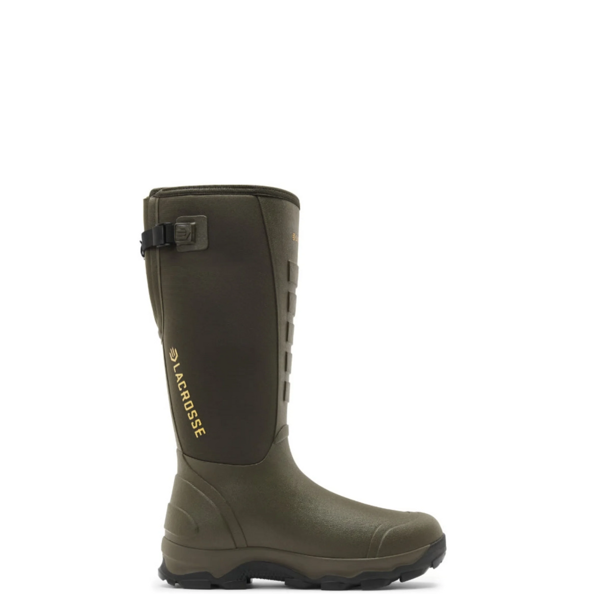 LaCrosse Men's Alpha Lite II 16" Waterproof Rubber Boot Rubber Boots LaCrosse Olive Night 10 M