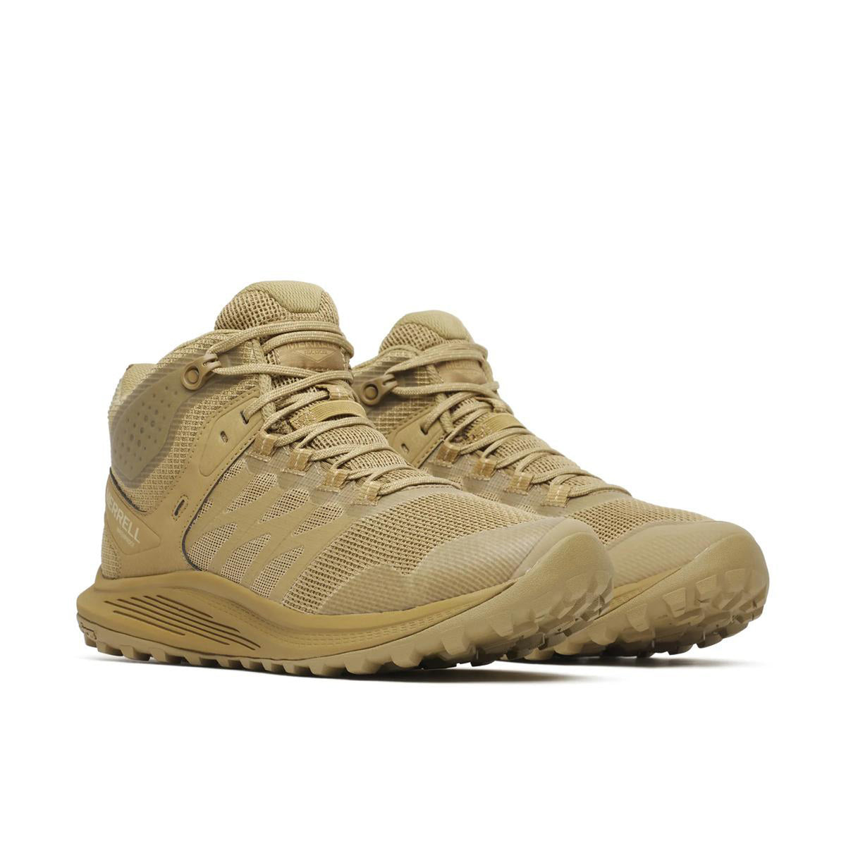 Merrell Work Men's Nova 3 Mid Tactical Waterproof Soft Toe Work Boot Work Boots Merrell Work