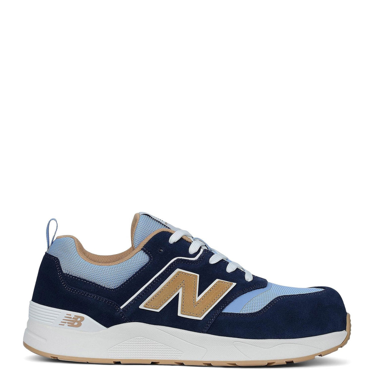 New Balance Men's Elite Lite EH Comp Toe Work Shoe Work Shoes New Balance Blue/Coffee US 10.5/UK 9.5 2E