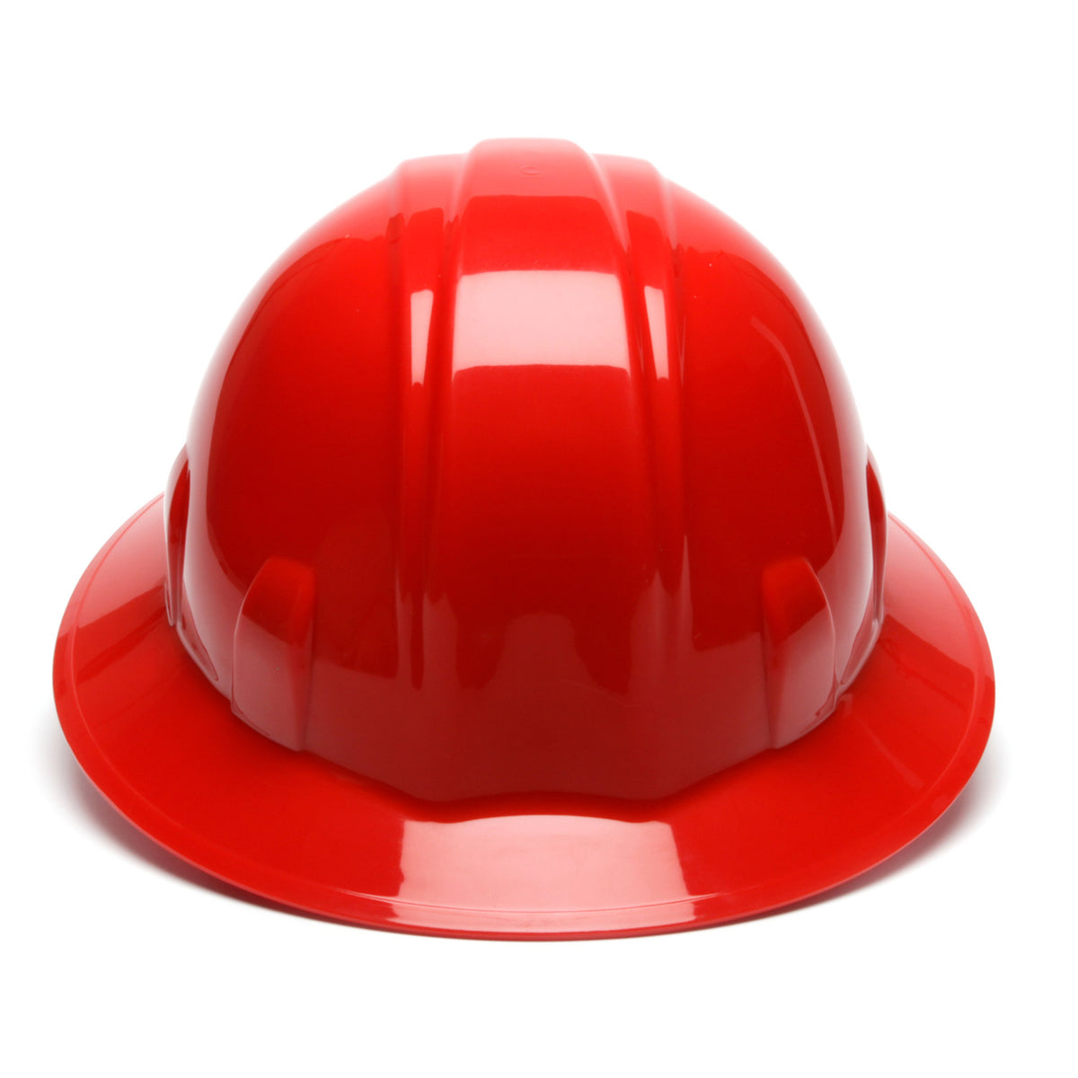 Pyramex SL Series Full Brim Hard Hat_Red - Work World - Workwear, Work Boots, Safety Gear