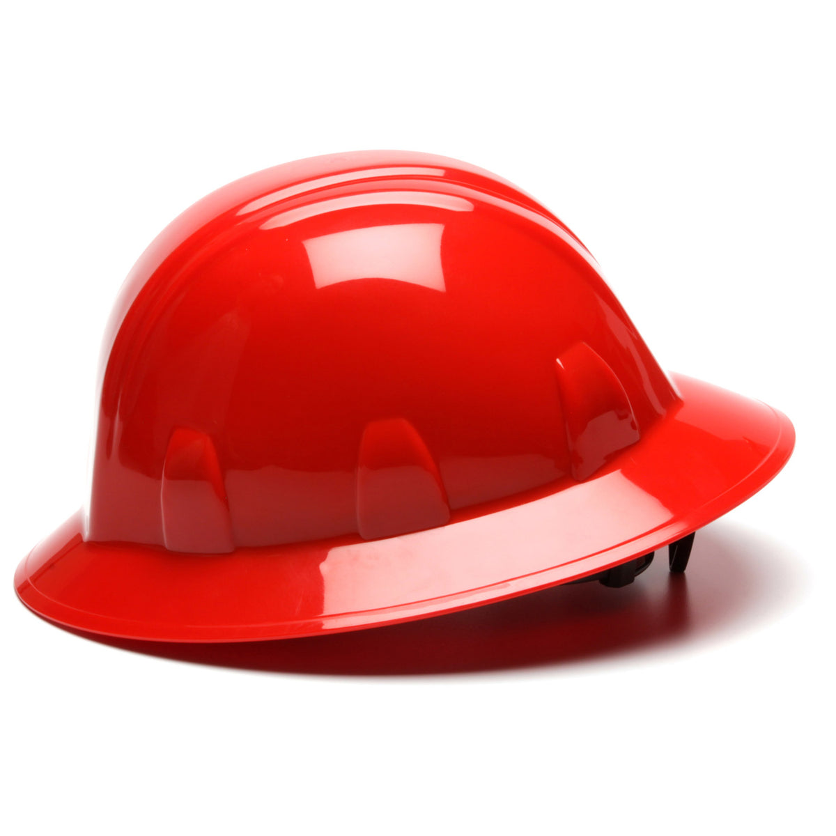 Pyramex SL Series Full Brim Hard Hat_Red - Work World - Workwear, Work Boots, Safety Gear