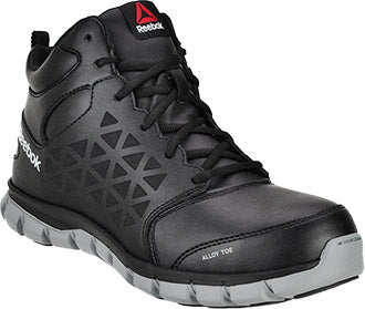 Reebok Work Men's Sublite Hi-Top Alloy Toe Work Sneaker Work Shoes Reebok Work