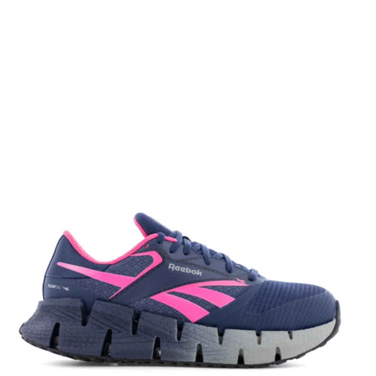 Reebok Work Women's FloatZig ESD Comp Toe Athletic Work Shoe Work Shoes Reebok Work Blue/Pink 10 M