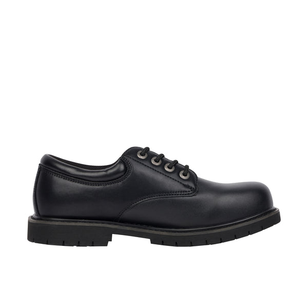 skechers black dress shoes Skechers Men's Cottonwood - Cantix Soft Toe Work Shoe