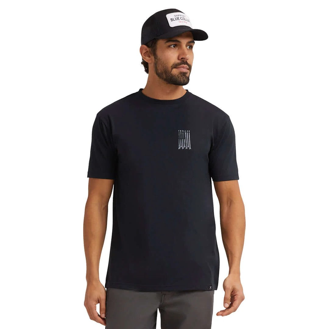 Troll Co. Men's "Dirty Hands Clean Money" Flagship Graphic Short Sleeve T-Shirt T-Shirts Troll Co.