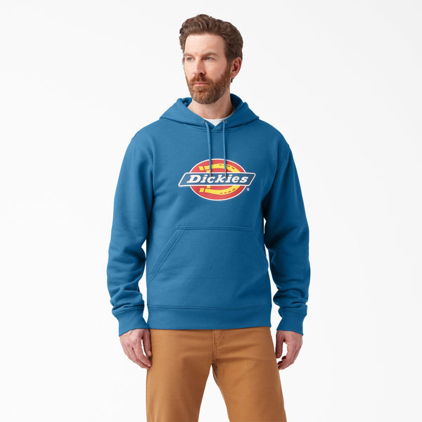 Dickies Wordmark DWR Pullover in Pile da Uomo Felpa con Cappuccio, Anatra Marrone, S Dickies Wordmark DWR Pullover in Pile da Uomo Felpa con Cappuccio, Anatra Marrone, S