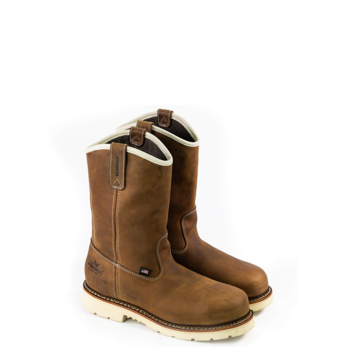 Thorogood Men's American Heritage 11" Waterproof EH Steel Toe Wellington Boot Work Boots Thorogood