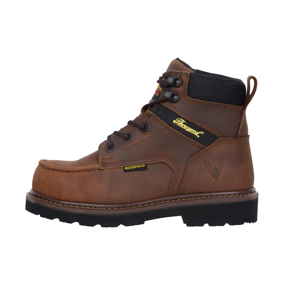 Thorogood Men's Jobsite Series 6" Moc Toe Comp Toe Work Boot Work Boots Thorogood