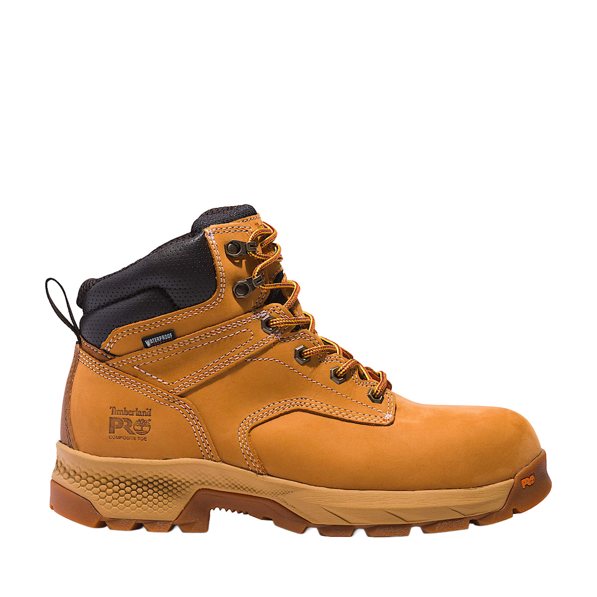 Timberland PRO Men's TiTAN EV 6" Waterproof Comp-Toe Work Boot Work Boots Timberland PRO Wheat 10 M
