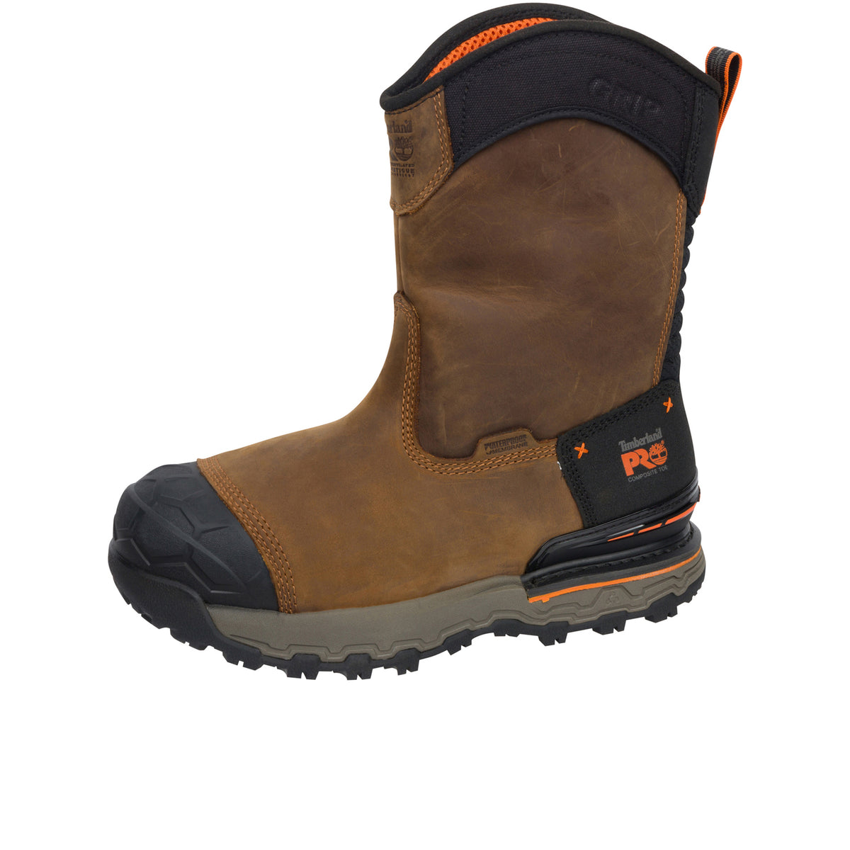 Timberland PRO Men's Boondock Ultralight Pull-On Waterproof Comp Toe Work Boot Work Boots Timberland PRO
