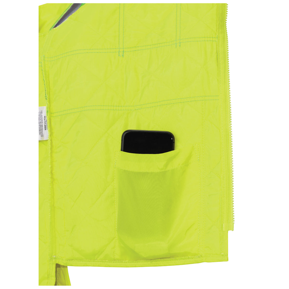 Tough Duck Men's Quilted Safety Freezer Vest Vests Tough Duck