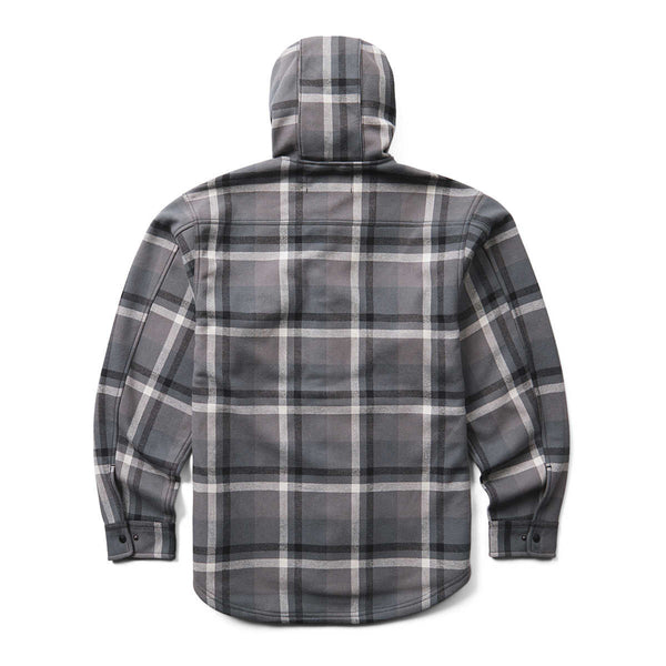 Wolverine Men's Bucksaw II Flannel Snap Hooded Shirt Jac - Work World
