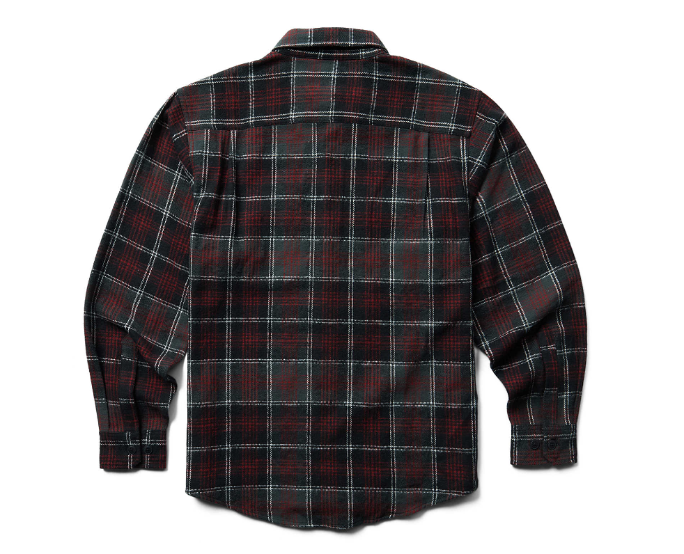 Wolverine Men&#39;s Glacier Heavyweight Long Sleeve Flannel Shirt - Work World - Workwear, Work Boots, Safety Gear