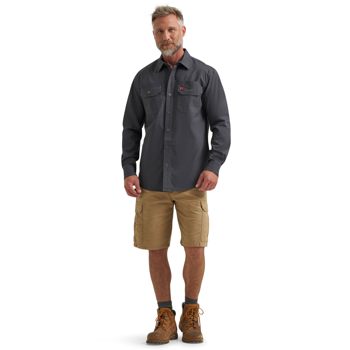 Wrangler Men's RIGGS Workwear® Ground Cloth Work Shirt Work Shirts Wrangler RIGGS