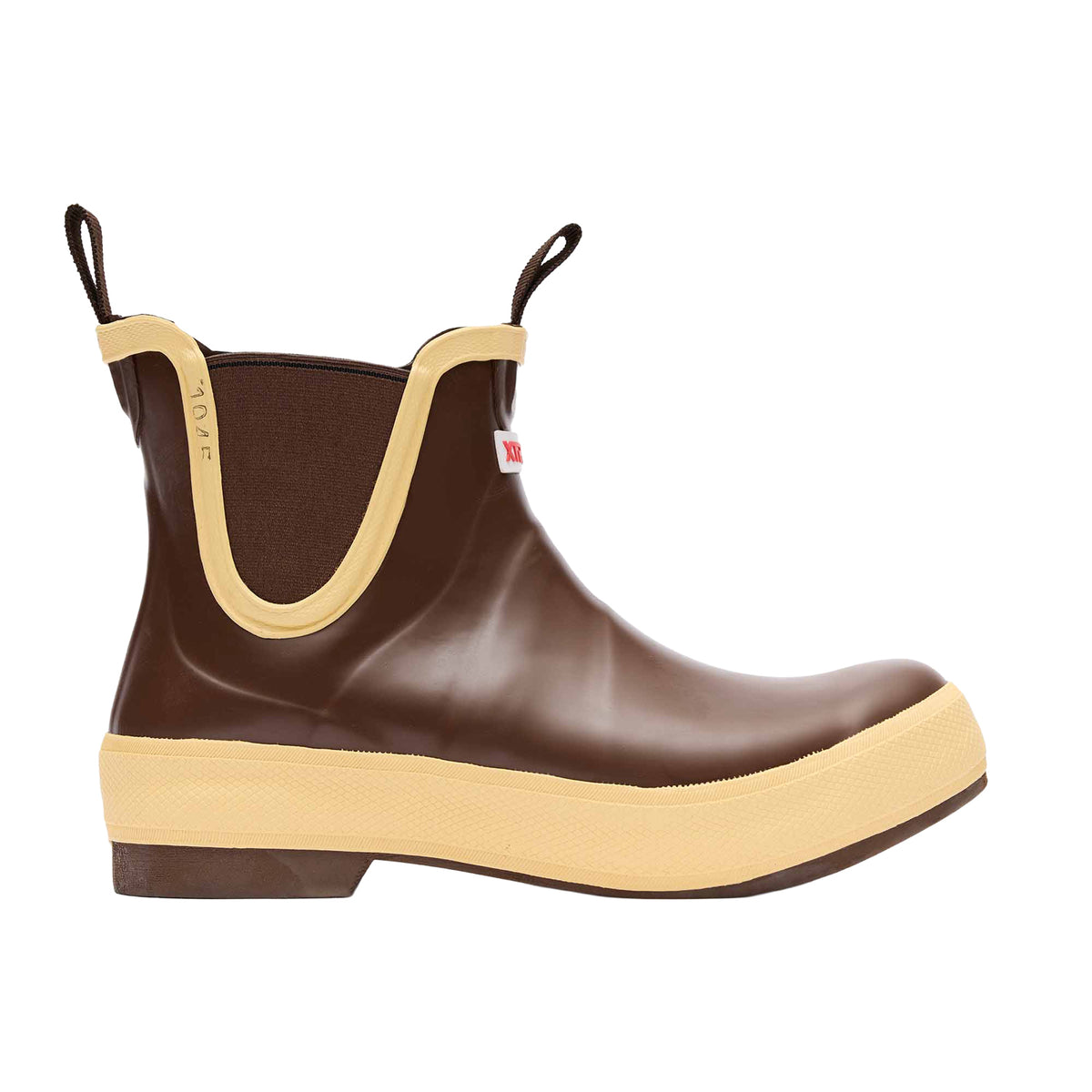 XTRATUF Women's Legacy Ankle Deck Boot Rubber Boots XTRATUF Brown 10 M