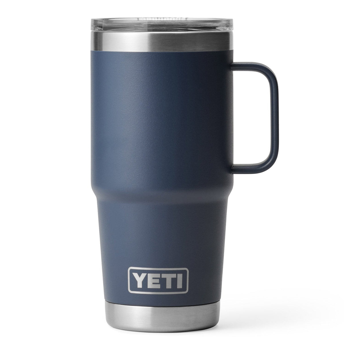 YETI Rambler 20oz Travel Mug with Stronghold Lid Coolers & Thermos YETI Navy OS