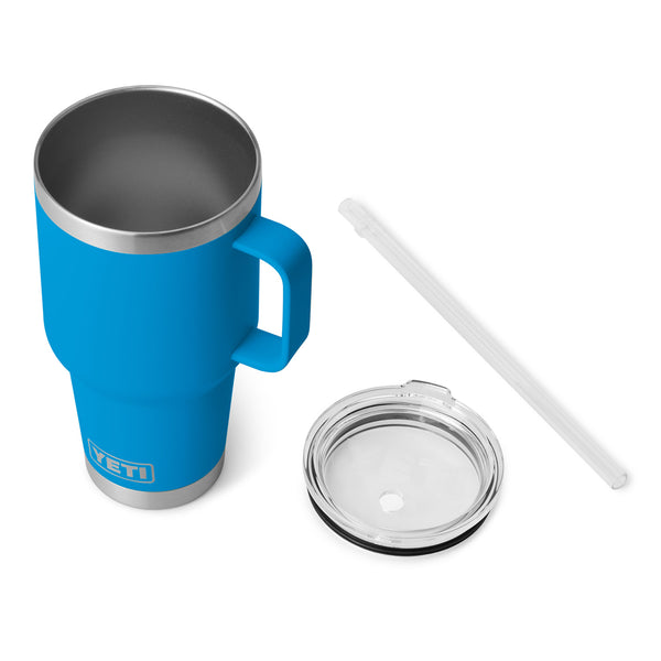 YETI Rambler 35 oz Mug ストロー付き YETI 35 oz Rambler Straw Mug - Sandstone Pink - Southern Season