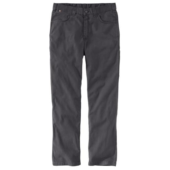 Carhartt Men's Flame Resistant Rugged Flex® Relaxed Fit Canvas Pant Pants Carhartt Shadow 30 30 Inseam