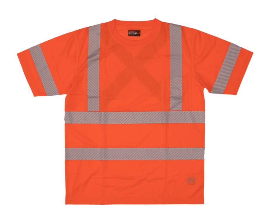 Tough Duck Unisex Class 2 Safety Short Sleeve T-Shirt - Work World - Workwear, Work Boots, Safety Gear