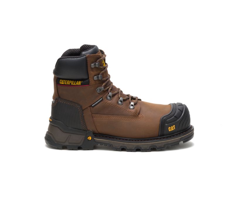 CAT Men&#39;s Excavator 6&quot; Waterproof Comp Toe Work Boot - Work World - Workwear, Work Boots, Safety Gear