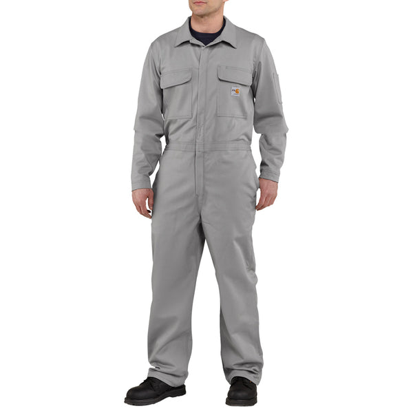 Carhartt Men's Flame Resistant Twill Coverall_Grey - Work World