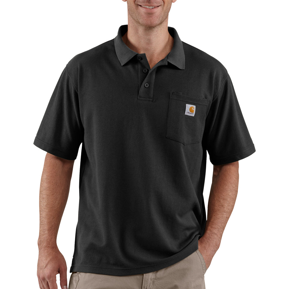 Carhartt Men's Loose Fit Short Sleeve Pocket Polo - Work World - Workwear, Work Boots, Safety Gear