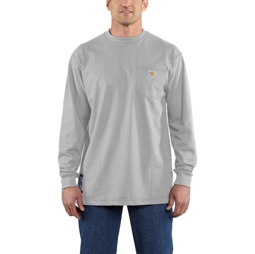 Carhartt Men's Flame Resistant Force Long Sleeve T-Shirt - Work World
