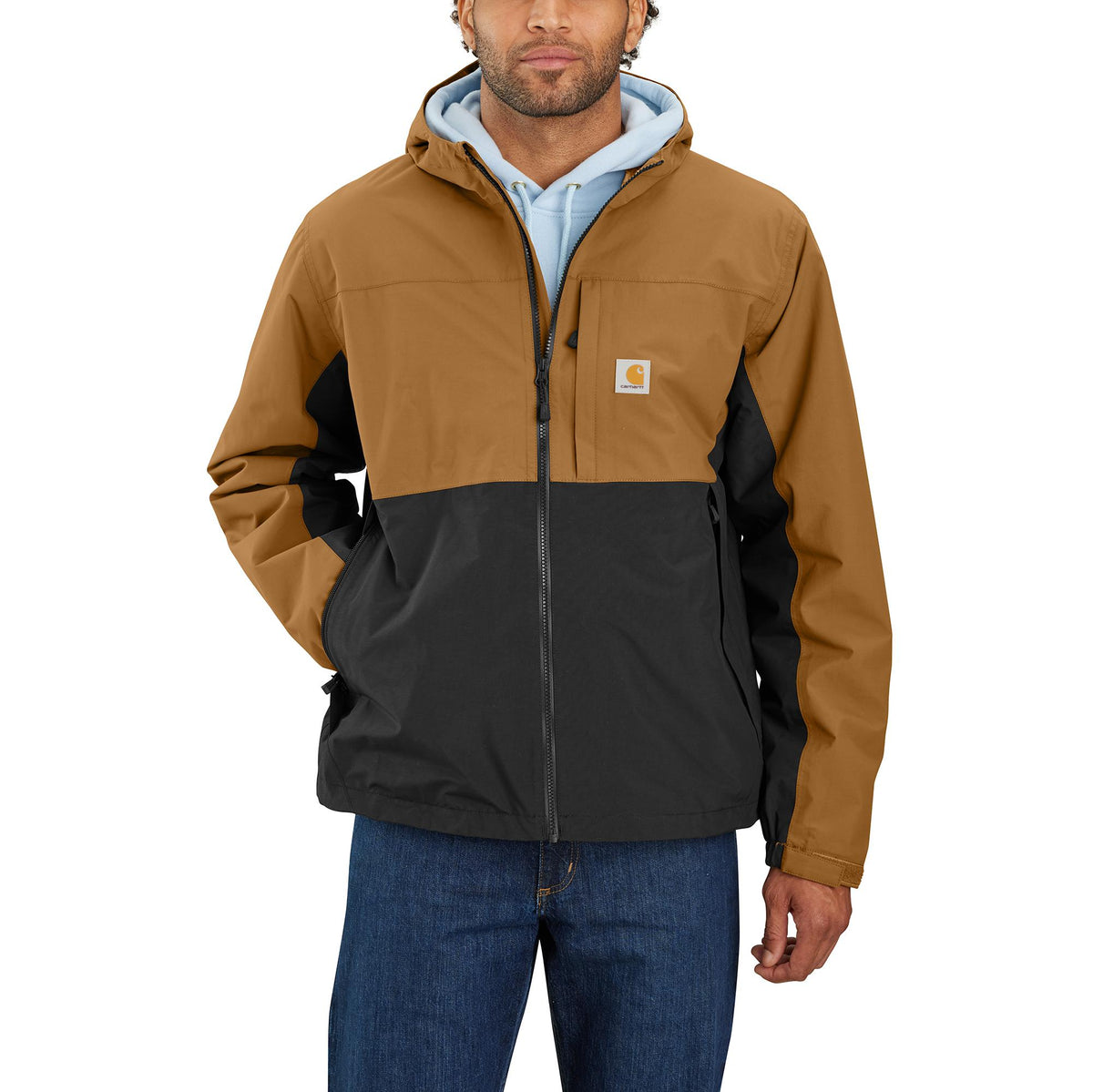 Carhartt Men&#39;s Storm Defender Relaxed Fit Packable Jacket - Work World - Workwear, Work Boots, Safety Gear