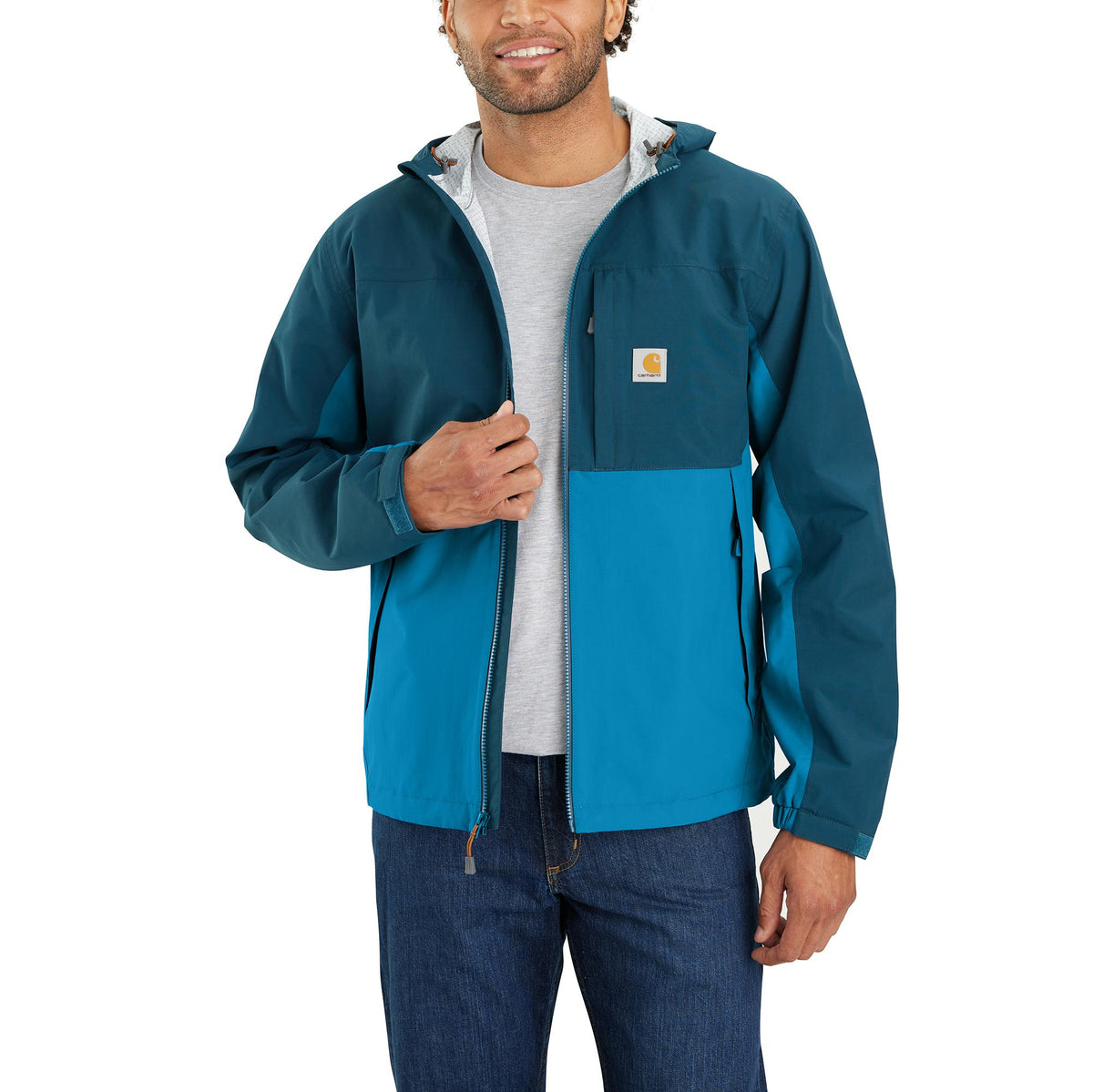 Carhartt Men&#39;s Storm Defender Relaxed Fit Packable Jacket - Work World - Workwear, Work Boots, Safety Gear