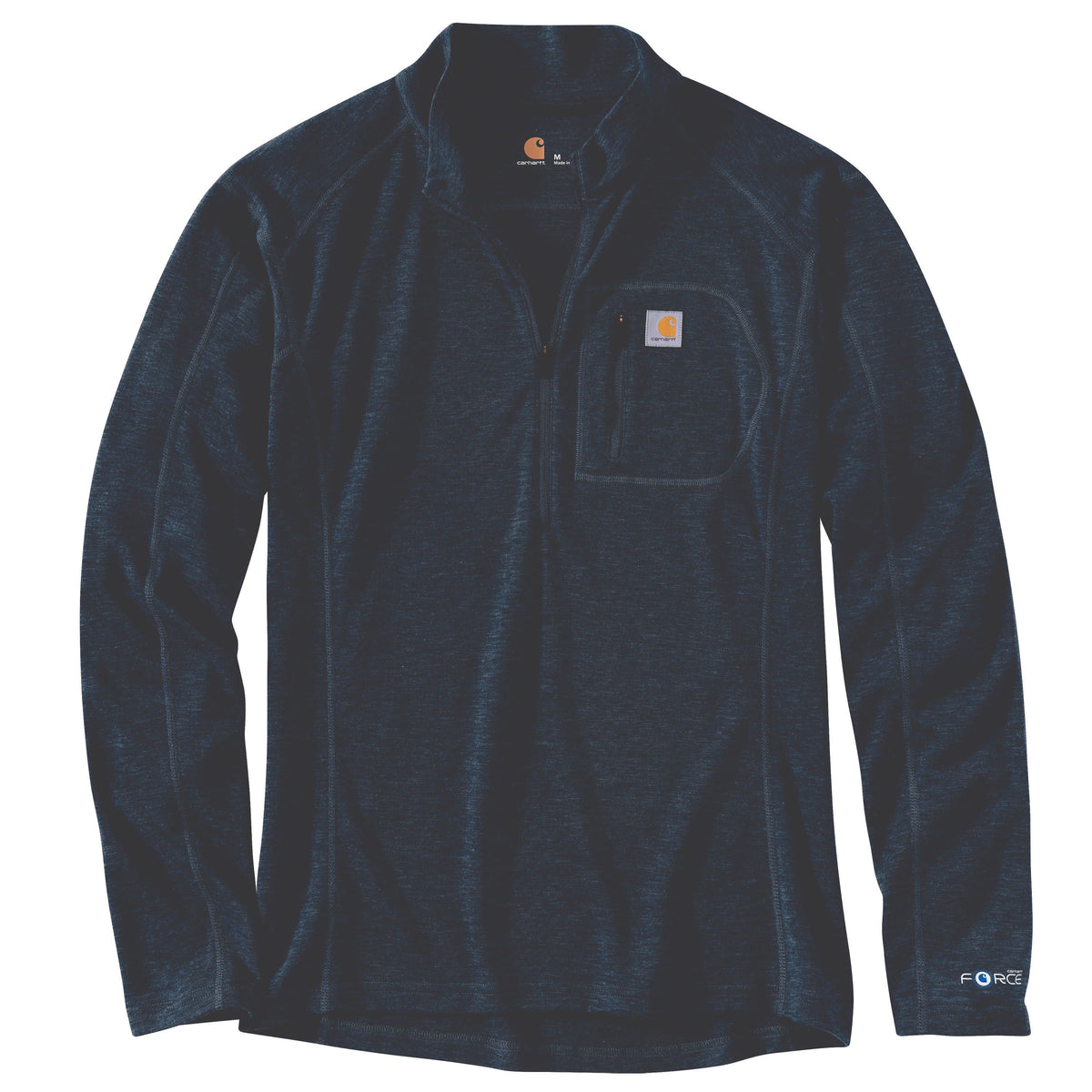 Carhartt Men's Force® Heavyweight Baselayer 1/4 Zip Shirt Thermals & Underwear Carhartt